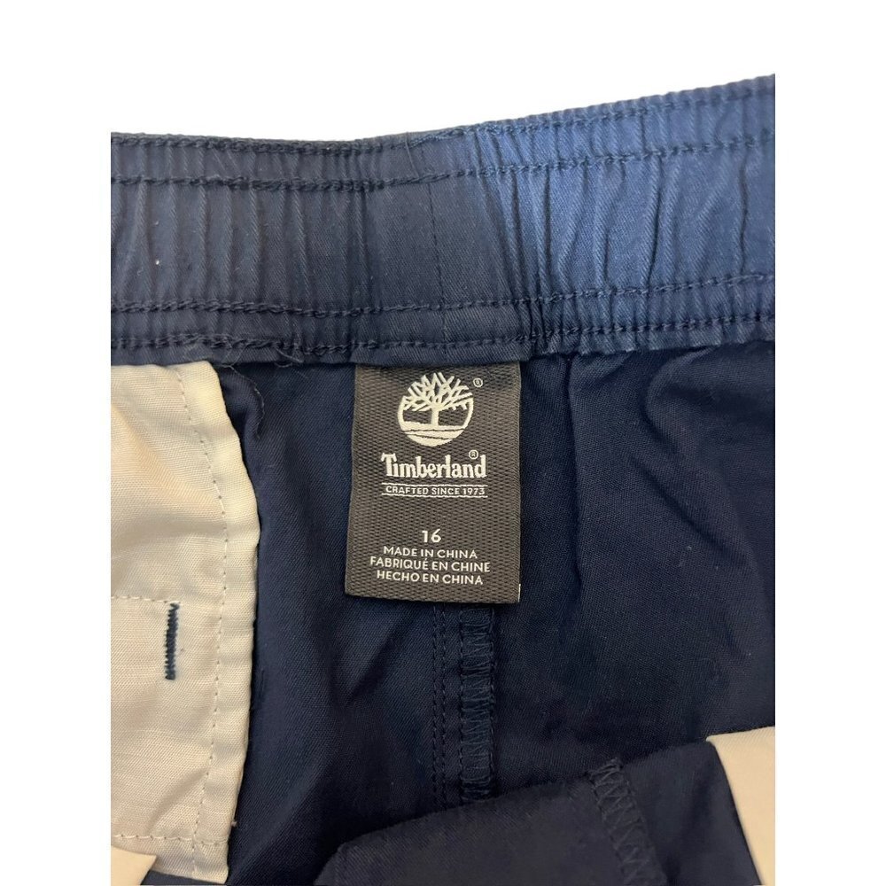 Timberland Boys Navy Blue Shorts - Picture 3 of 6